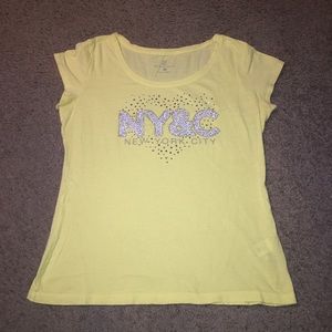 4 New York & Company Shirts AND Black Dress Pants -- (Size Medium)